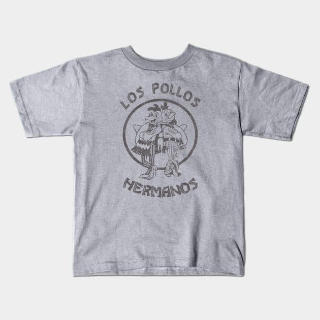 Los Pollos Hermanos Retro Kids T-Shirt by thesuamart